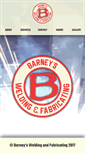 Mobile Screenshot of barneyswelding.com